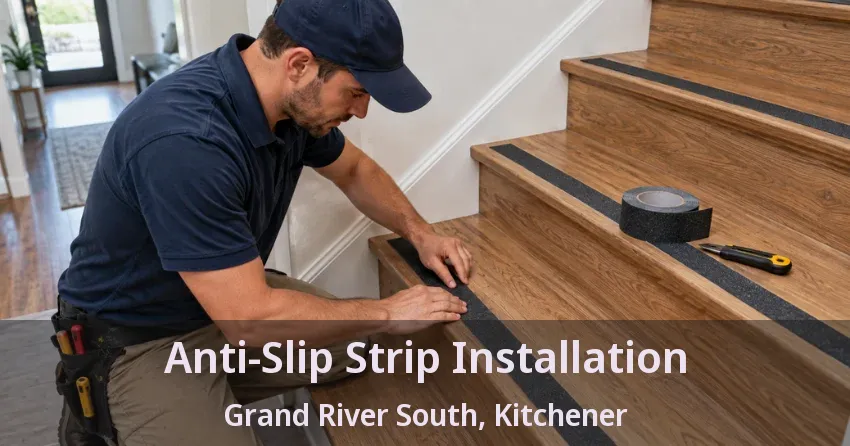 Anti-Slip Strip Installation Grand River South, Kitchener - ON