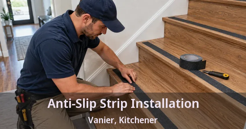 Anti-Slip Strip Installation Vanier, Kitchener - ON