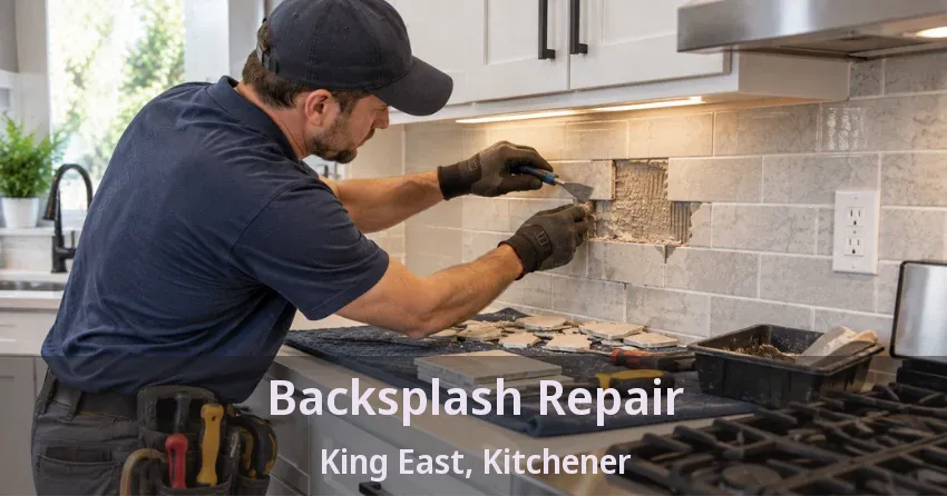 Backsplash Repair King East, Kitchener - ON