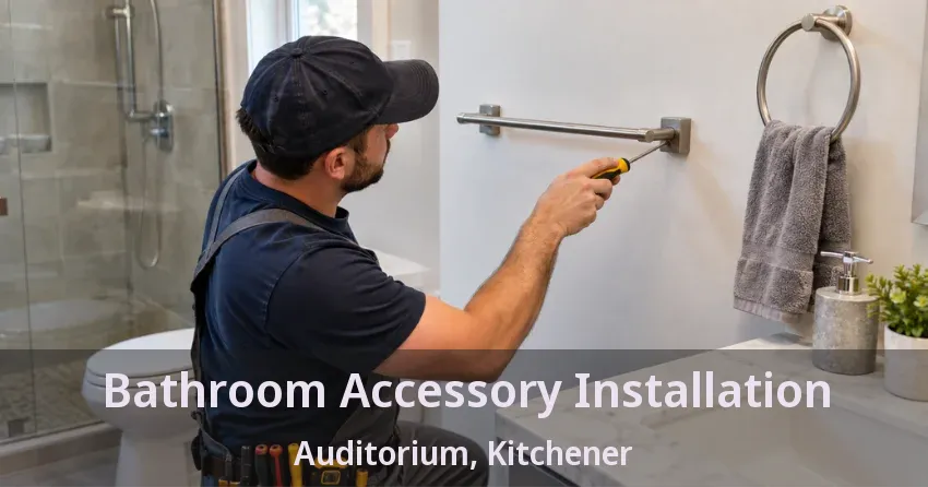 Bathroom Accessory Installation Auditorium, Kitchener - ON