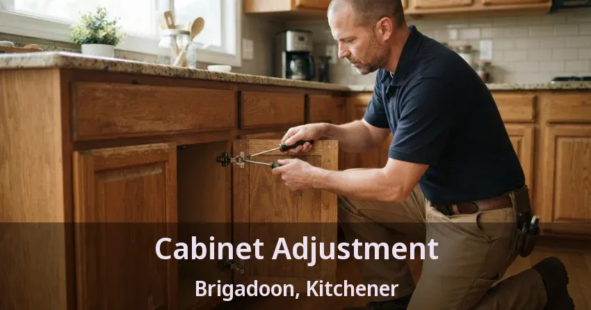 Cabinet Adjustment Brigadoon, Kitchener - ON