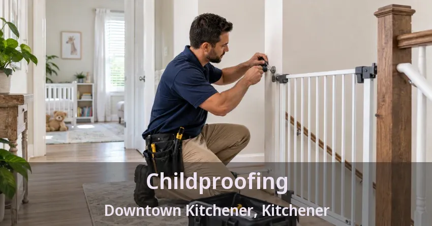 Childproofing Downtown Kitchener, Kitchener - ON