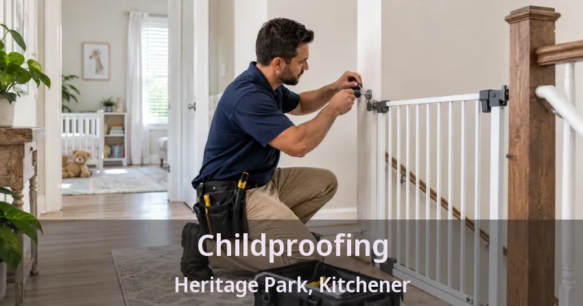 Childproofing Heritage Park, Kitchener - ON