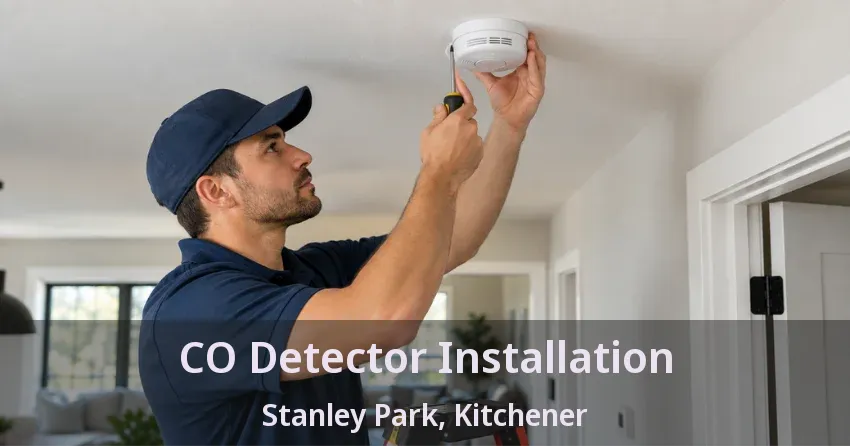 CO Detector Installation Stanley Park, Kitchener - ON