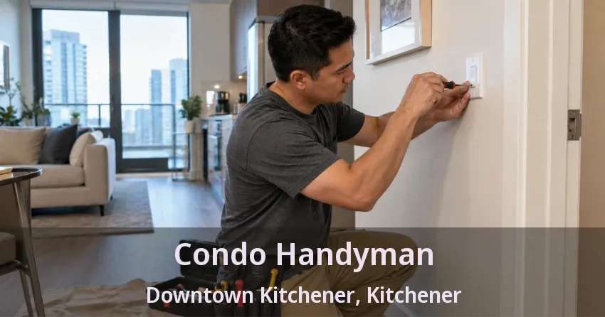 Condo Handyman Downtown Kitchener, Kitchener - ON