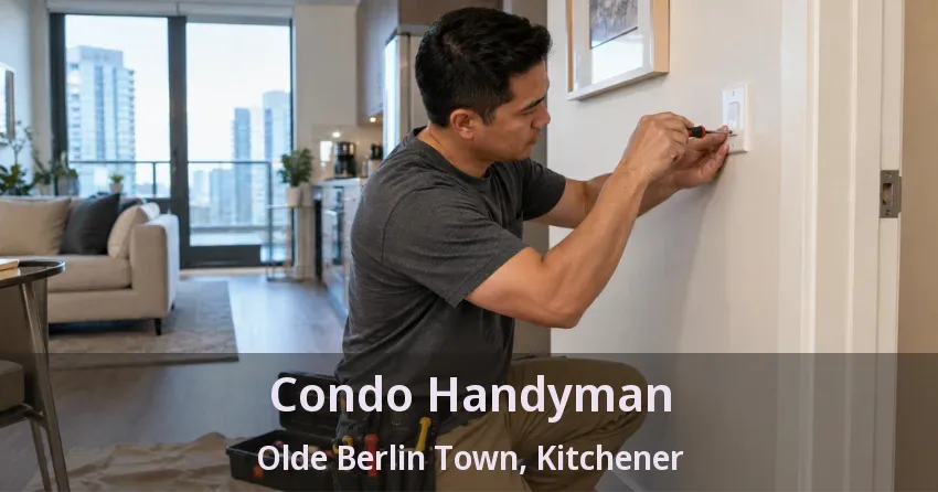 Condo Handyman Olde Berlin Town, Kitchener - ON