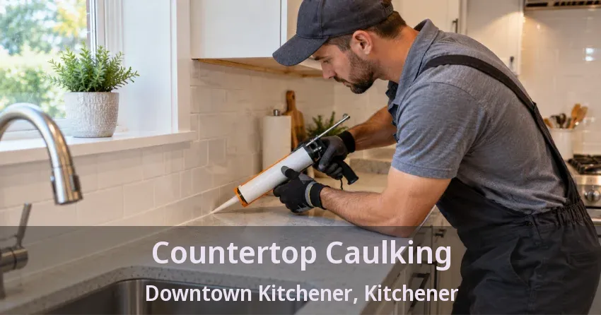 Countertop Caulking Downtown Kitchener, Kitchener - ON