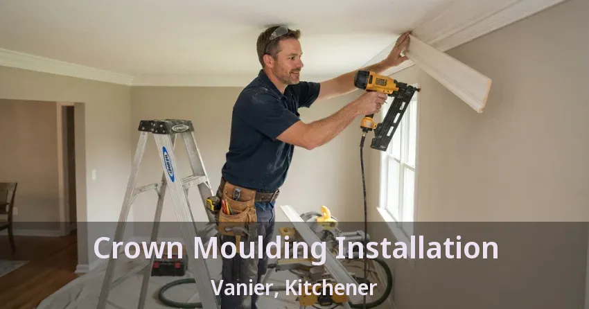 Crown Moulding Installation Vanier, Kitchener - ON