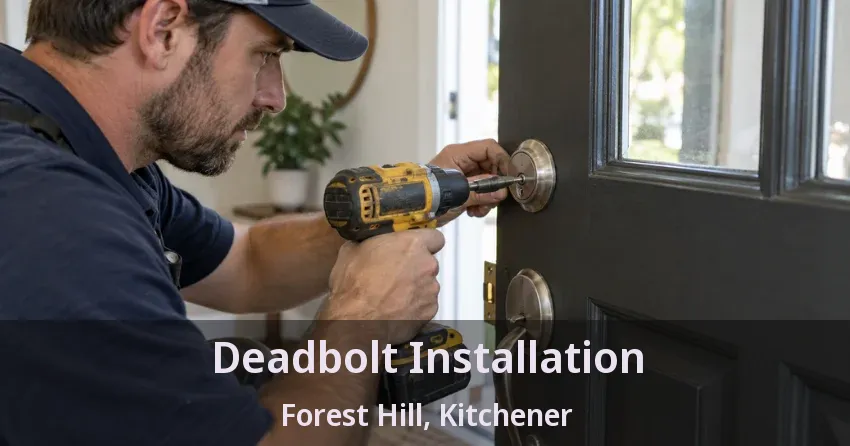 Deadbolt Installation Forest Hill, Kitchener - ON
