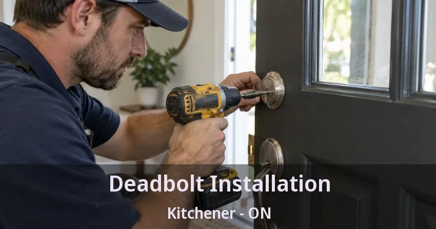 Deadbolt Installation Kitchener - ON
