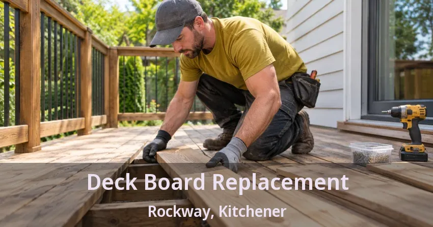 Deck Board Replacement Rockway, Kitchener - ON