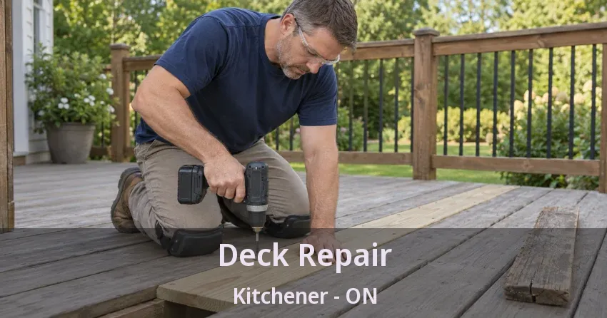 Deck Repair Kitchener - ON