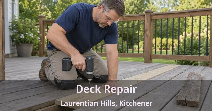 Deck Repair Laurentian Hills, Kitchener - ON