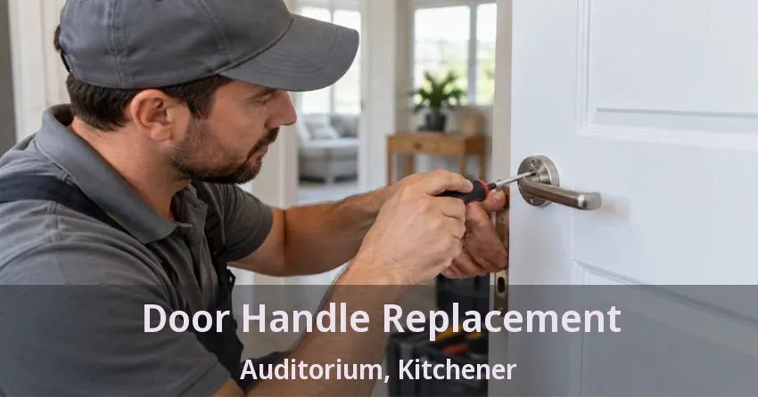 Door Handle Replacement Auditorium, Kitchener - ON