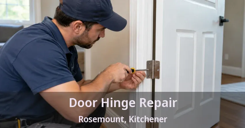 Door Hinge Repair Rosemount, Kitchener - ON