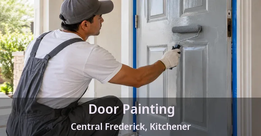 Door Painting Central Frederick, Kitchener - ON