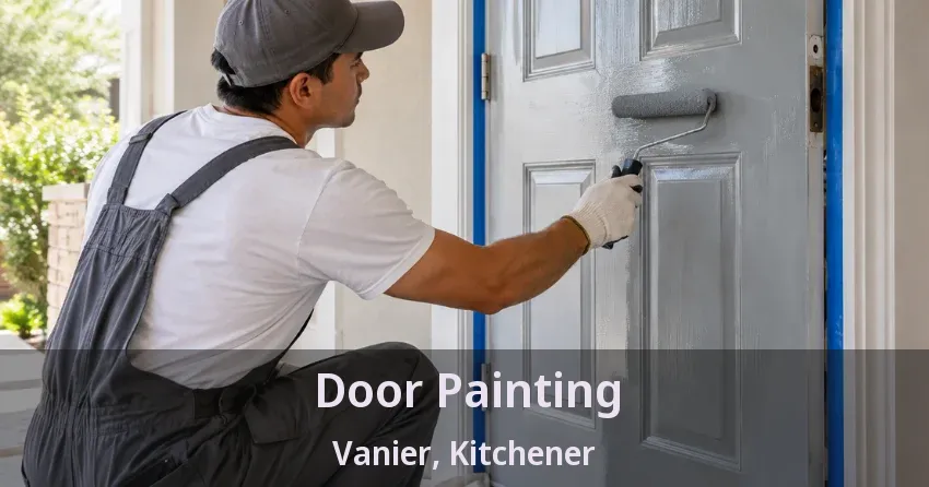 Door Painting Vanier, Kitchener - ON