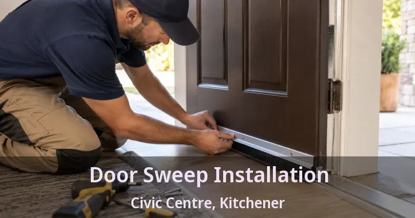 Door Sweep Installation Civic Centre, Kitchener - ON