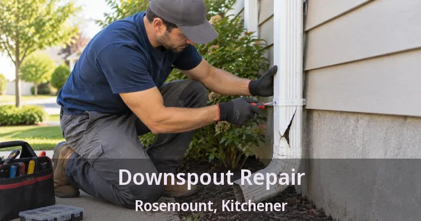 Downspout Repair Rosemount, Kitchener - ON