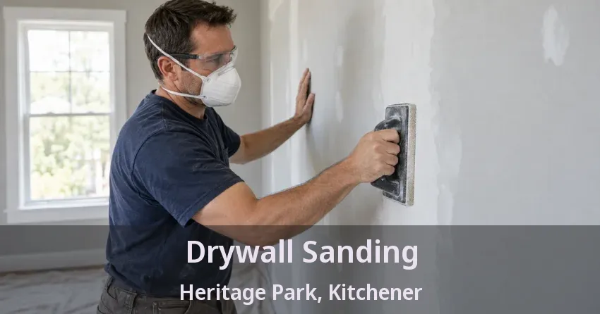 Drywall Sanding Heritage Park, Kitchener - ON