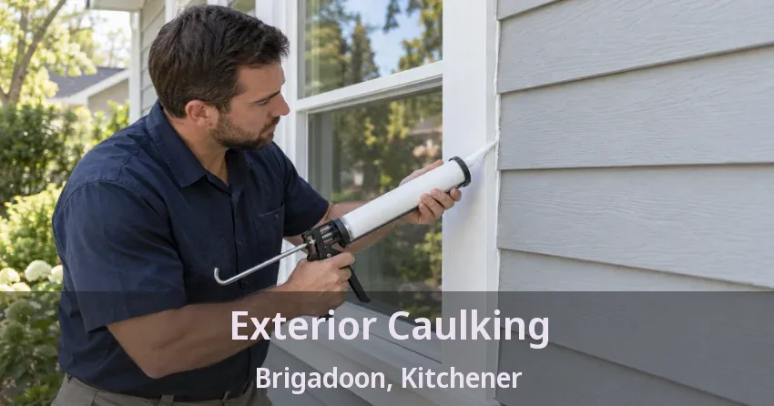 Exterior Caulking Brigadoon, Kitchener - ON