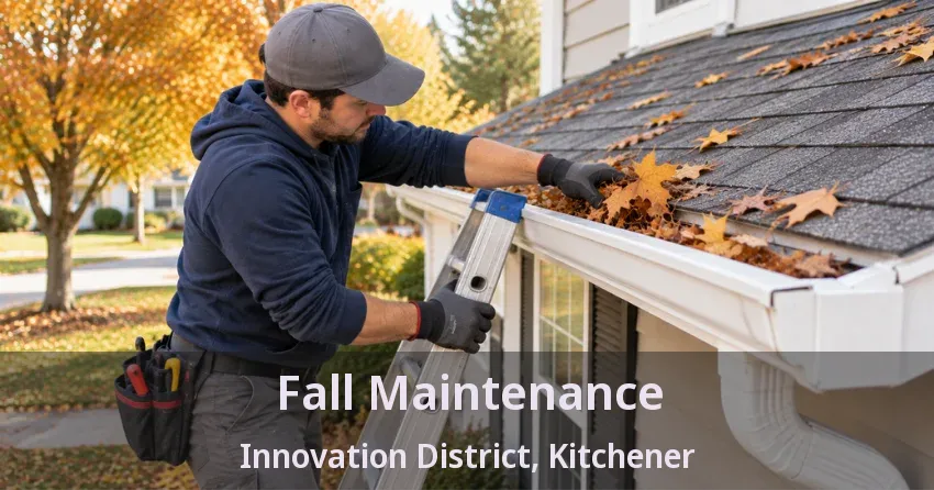 Fall Maintenance Innovation District, Kitchener - ON