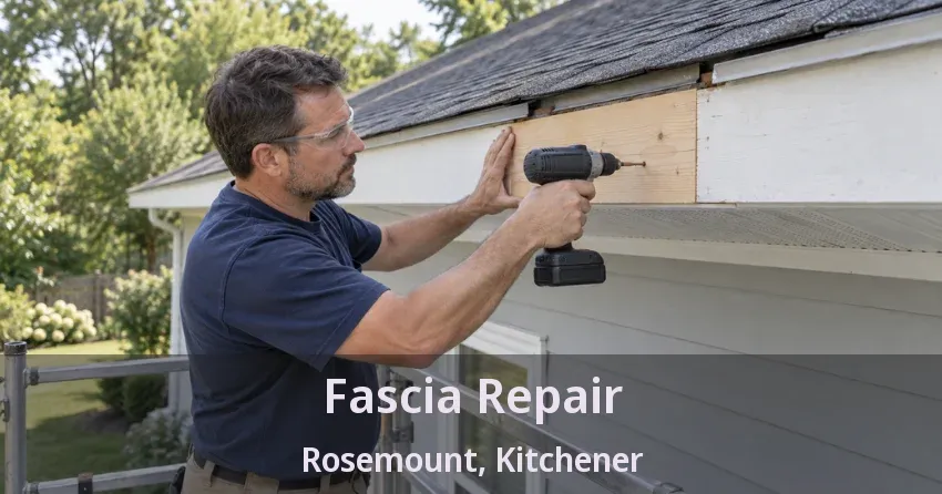 Fascia Repair Rosemount, Kitchener - ON