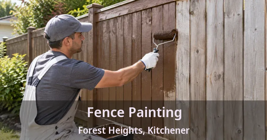 Fence Painting Forest Heights, Kitchener - ON
