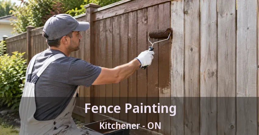 Fence Painting Kitchener - ON