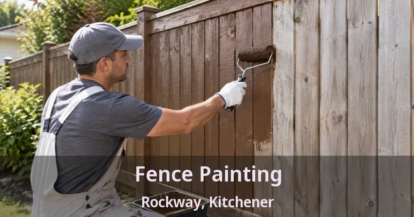 Fence Painting Rockway, Kitchener - ON