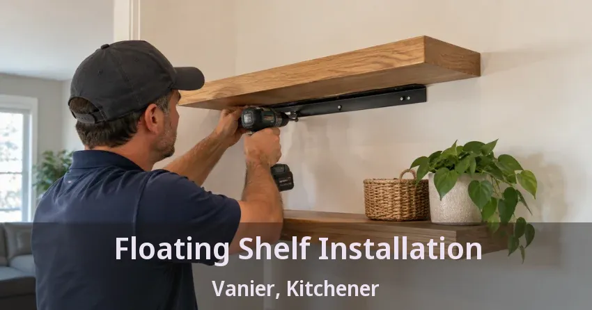 Floating Shelf Installation Vanier, Kitchener - ON