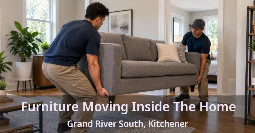 Furniture Moving Inside The Home Grand River South, Kitchener - ON