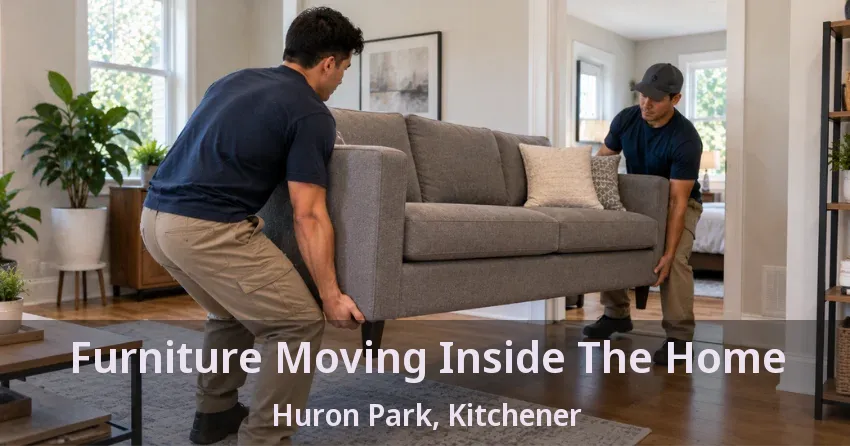 Furniture Moving Inside The Home Huron Park, Kitchener - ON
