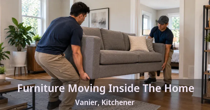 Furniture Moving Inside The Home Vanier, Kitchener - ON