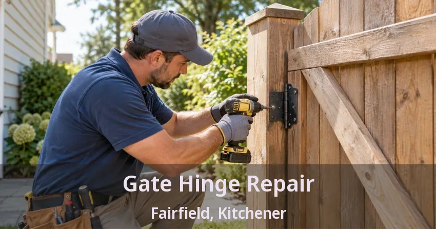 Gate Hinge Repair Fairfield, Kitchener - ON