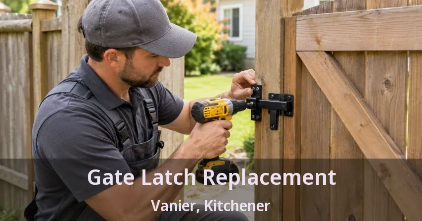 Gate Latch Replacement Vanier, Kitchener - ON