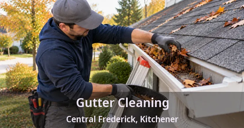 Gutter Cleaning Central Frederick, Kitchener - ON