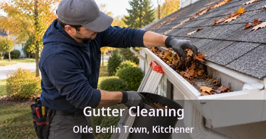 Gutter Cleaning Olde Berlin Town, Kitchener - ON