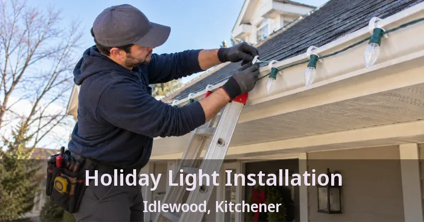 Holiday Light Installation Idlewood, Kitchener - ON
