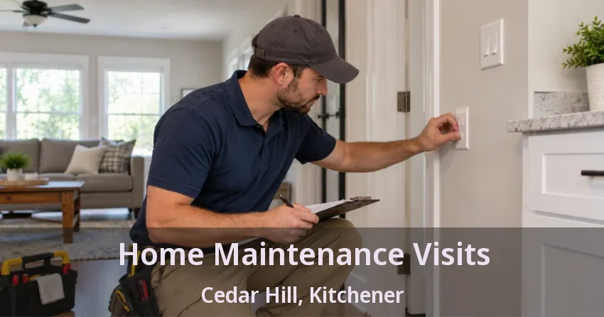 Home Maintenance Visits Cedar Hill, Kitchener - ON