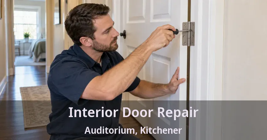 Interior Door Repair Auditorium, Kitchener - ON