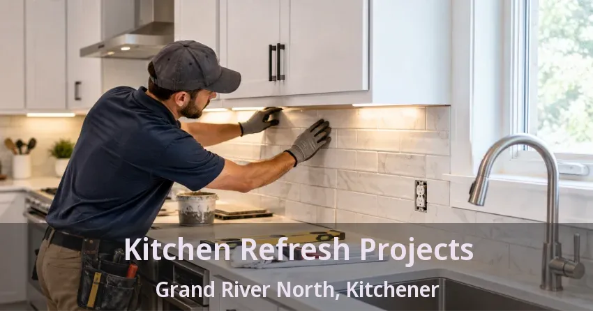 Kitchen Refresh Projects Grand River North, Kitchener - ON