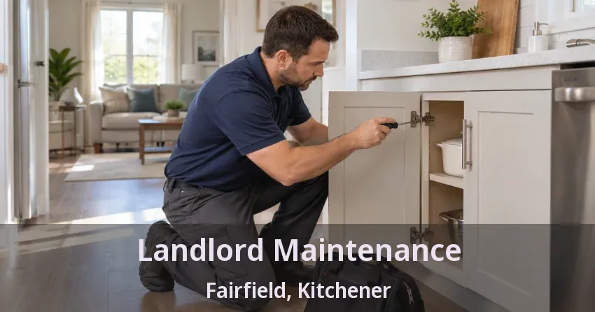 Landlord Maintenance Fairfield, Kitchener - ON