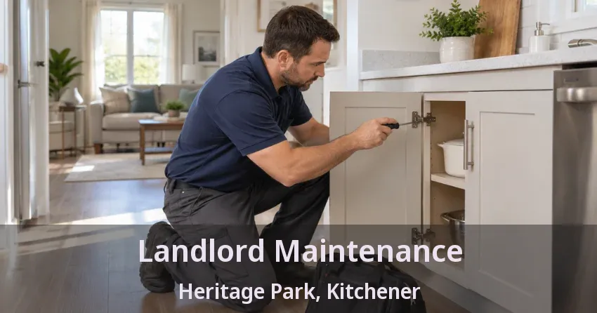 Landlord Maintenance Heritage Park, Kitchener - ON