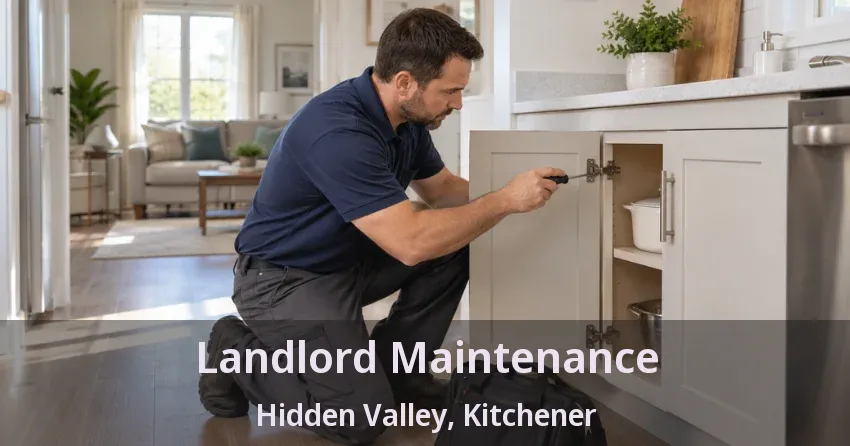 Landlord Maintenance Hidden Valley, Kitchener - ON
