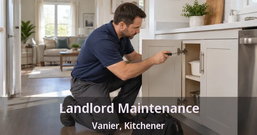 Landlord Maintenance Vanier, Kitchener - ON