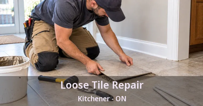 Loose Tile Repair Kitchener - ON