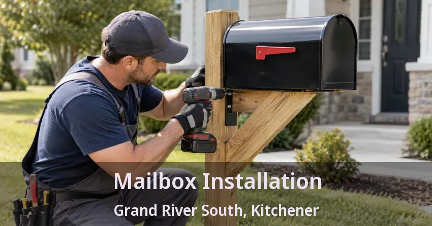 Mailbox Installation Grand River South, Kitchener - ON