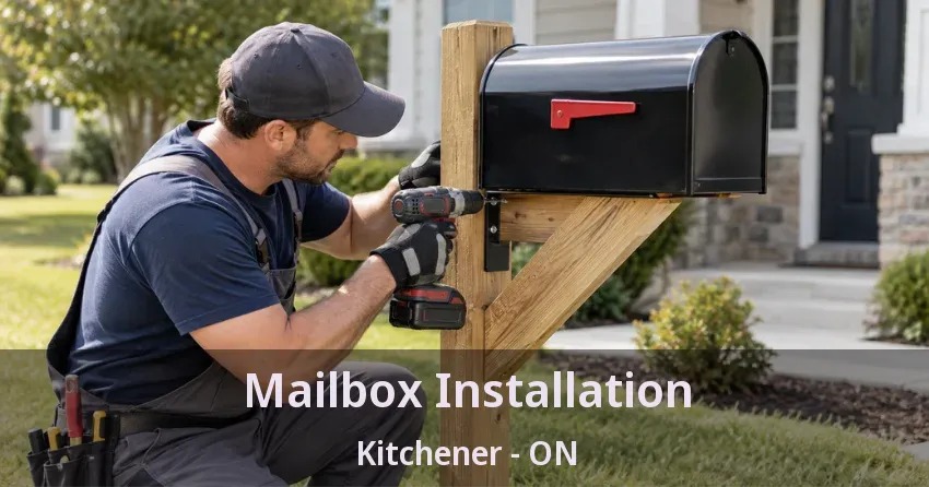 Mailbox Installation Kitchener - ON