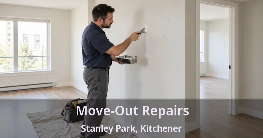 Move-Out Repairs Stanley Park, Kitchener - ON